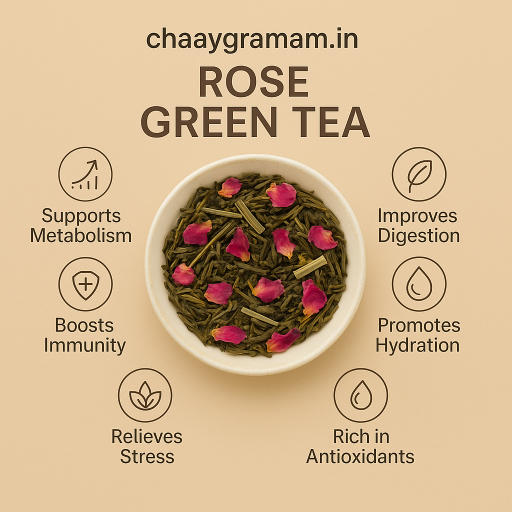 ROSE GREEN TEA