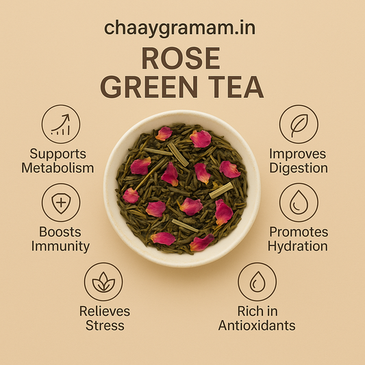 ROSE GREEN TEA